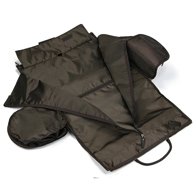 Sac Voyage Costume Cuir