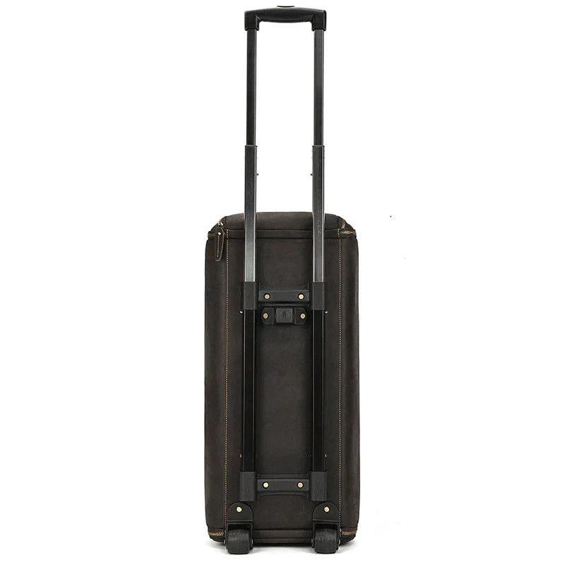 Sac Voyage Costume Cuir