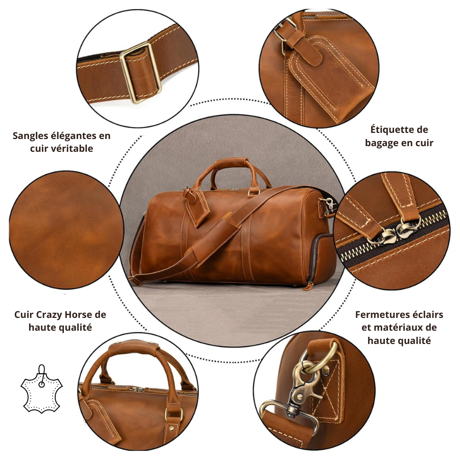 Sac Voyage Homme Cuir