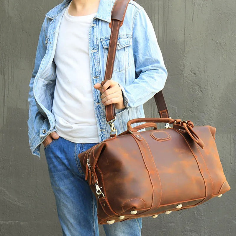 Sac Voyage Homme Cuir