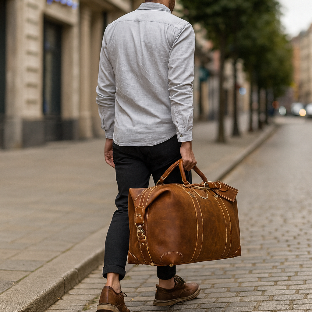 Sac Voyage Homme Cuir