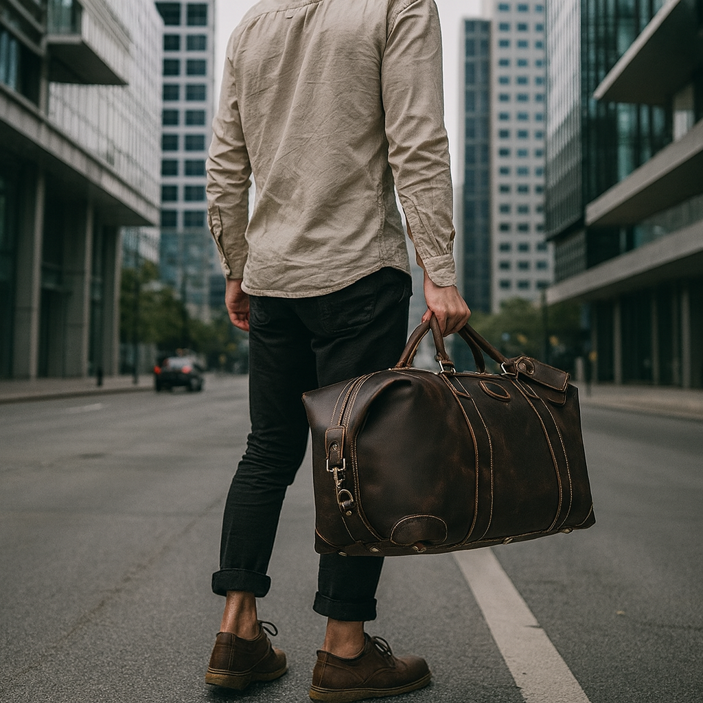 Sac Voyage Homme Cuir