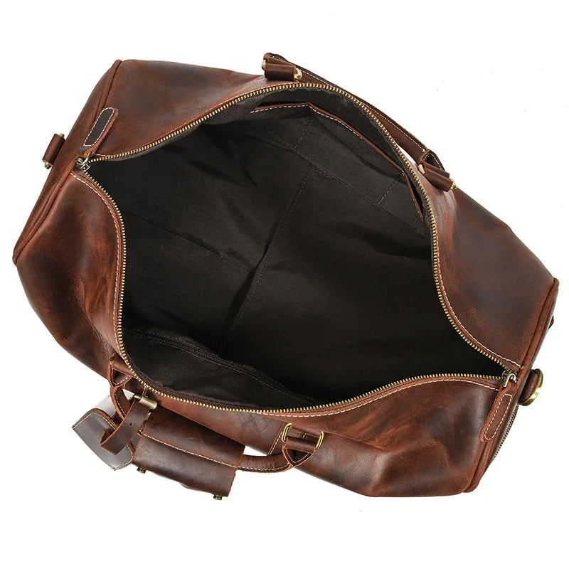Sac Voyage Homme Cuir Marron