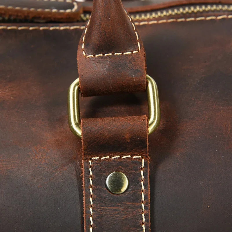 Sac Voyage Homme Cuir Marron