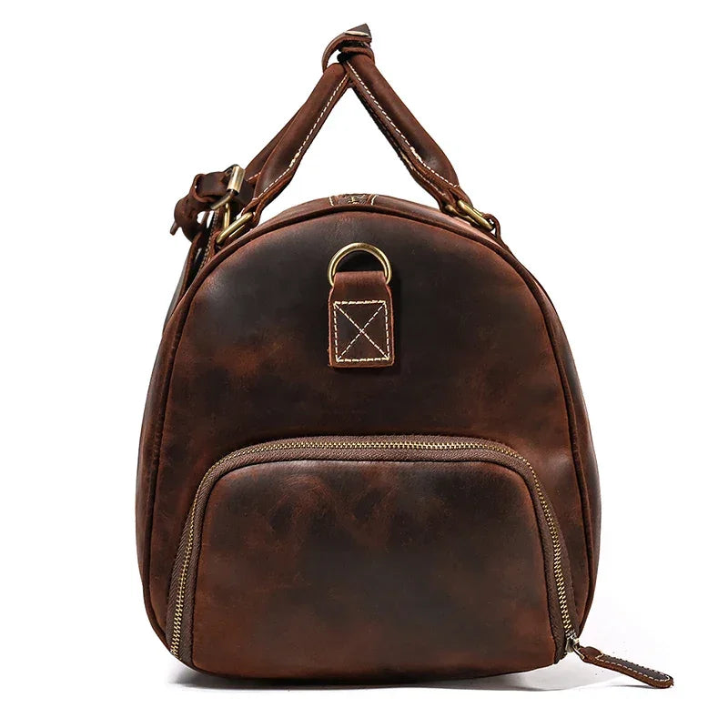 Sac Voyage Homme Cuir Marron