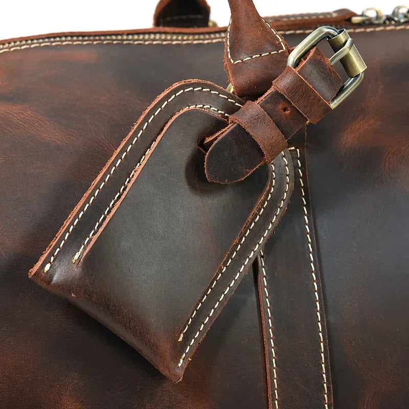 Sac Voyage Homme Cuir Marron