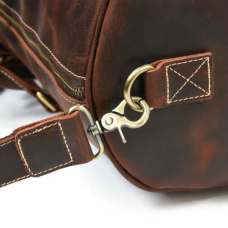 Sac Voyage Homme Cuir Marron