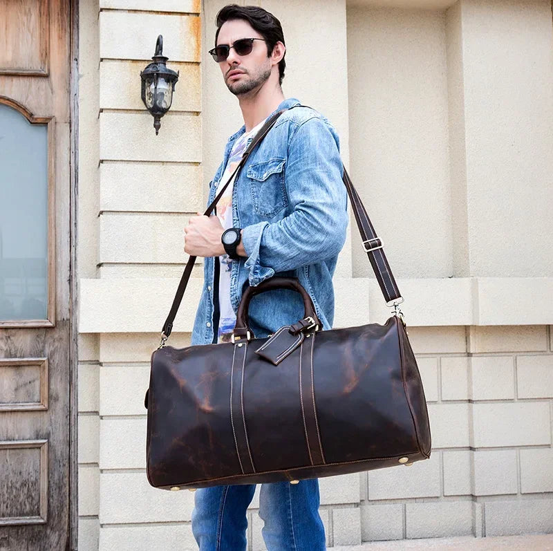 Sac Cuir Voyage Homme
