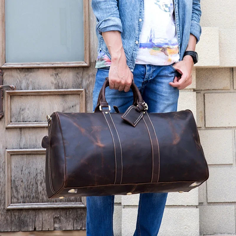 Sac Cuir Voyage Homme