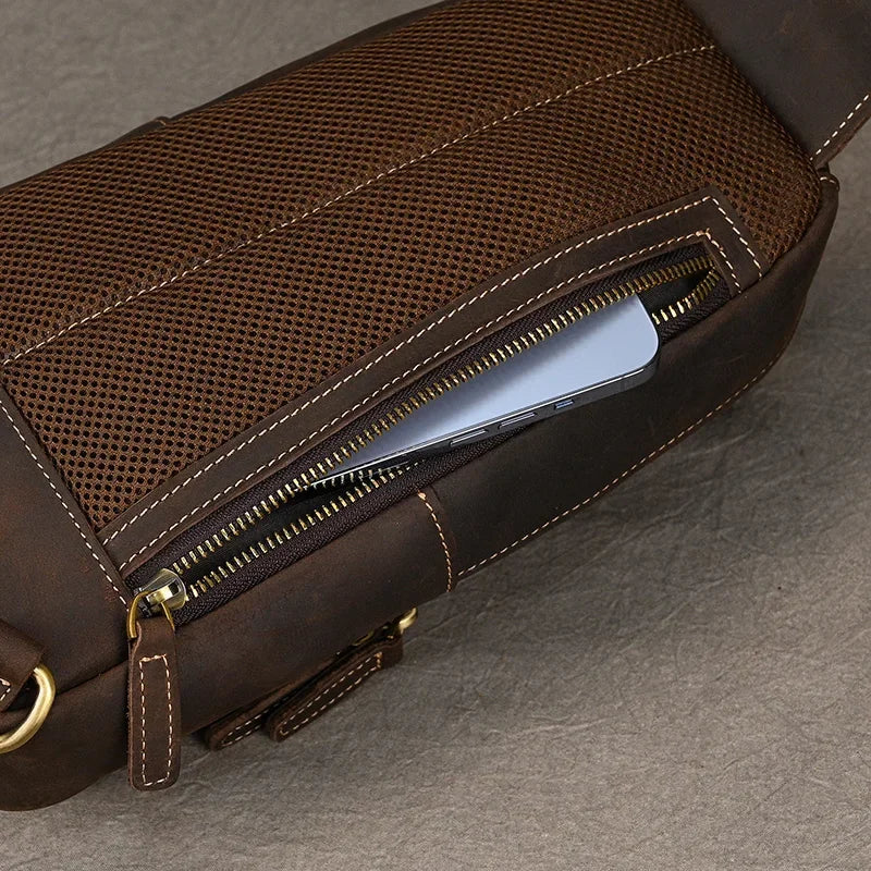 Sac Homme Cuir Bandoulière