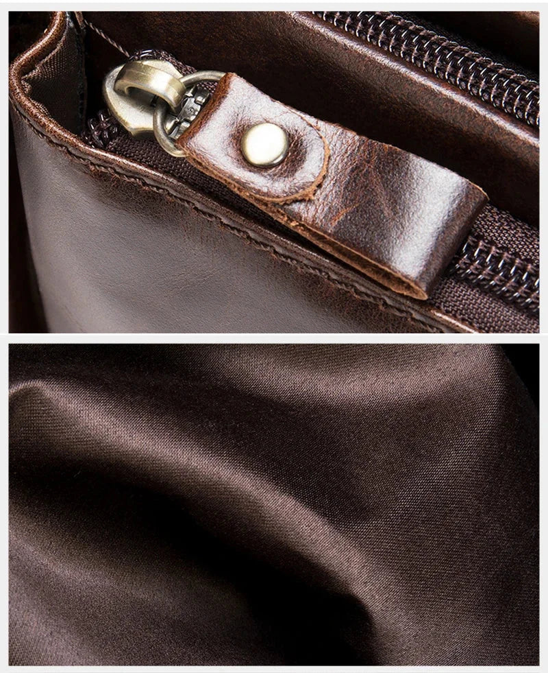 Sacoche Banane Cuir Homme