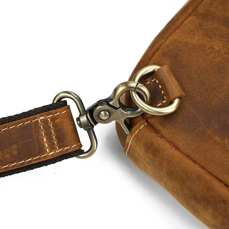 Sacoche Bandoulière Cuir Homme