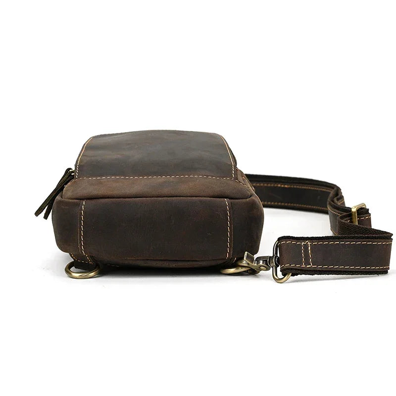 Sacoche Bandoulière Cuir Homme