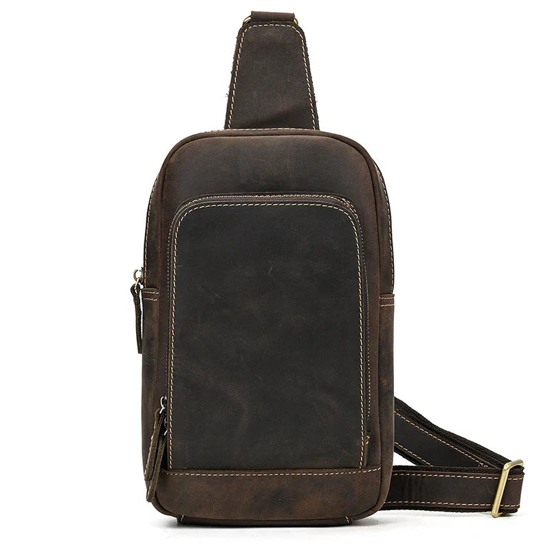 Sacoche Bandoulière Cuir Homme