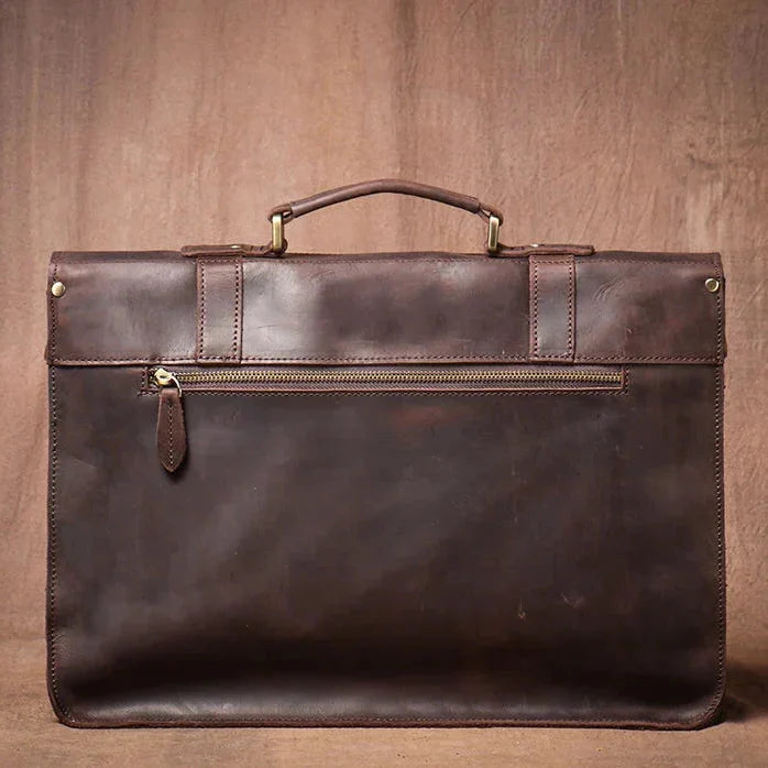 Sacoche Cartable Homme Cuir