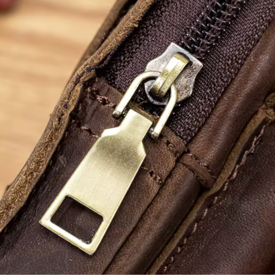 Sacoche Ceinture Homme Cuir
