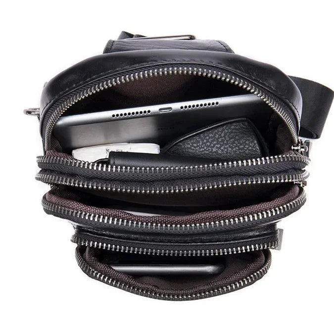 Sacoche Cuir Bandoulière Homme