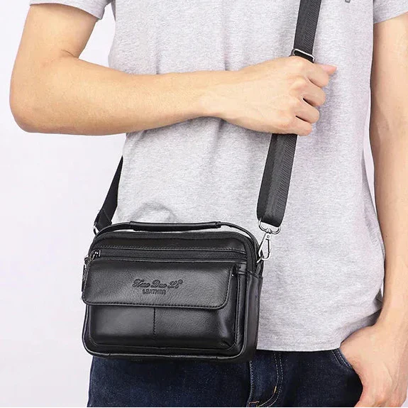 Sacoche Cuir Homme Bandoulière