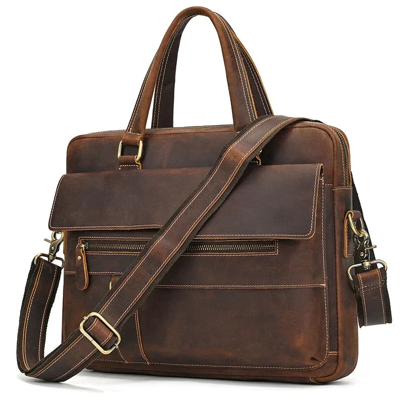 Sacoche Cuir Homme Moderne