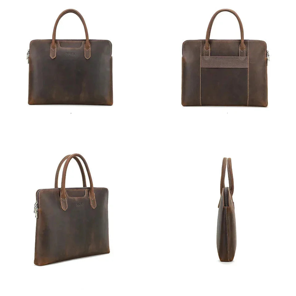 Sacoche Cuir Homme pour PC