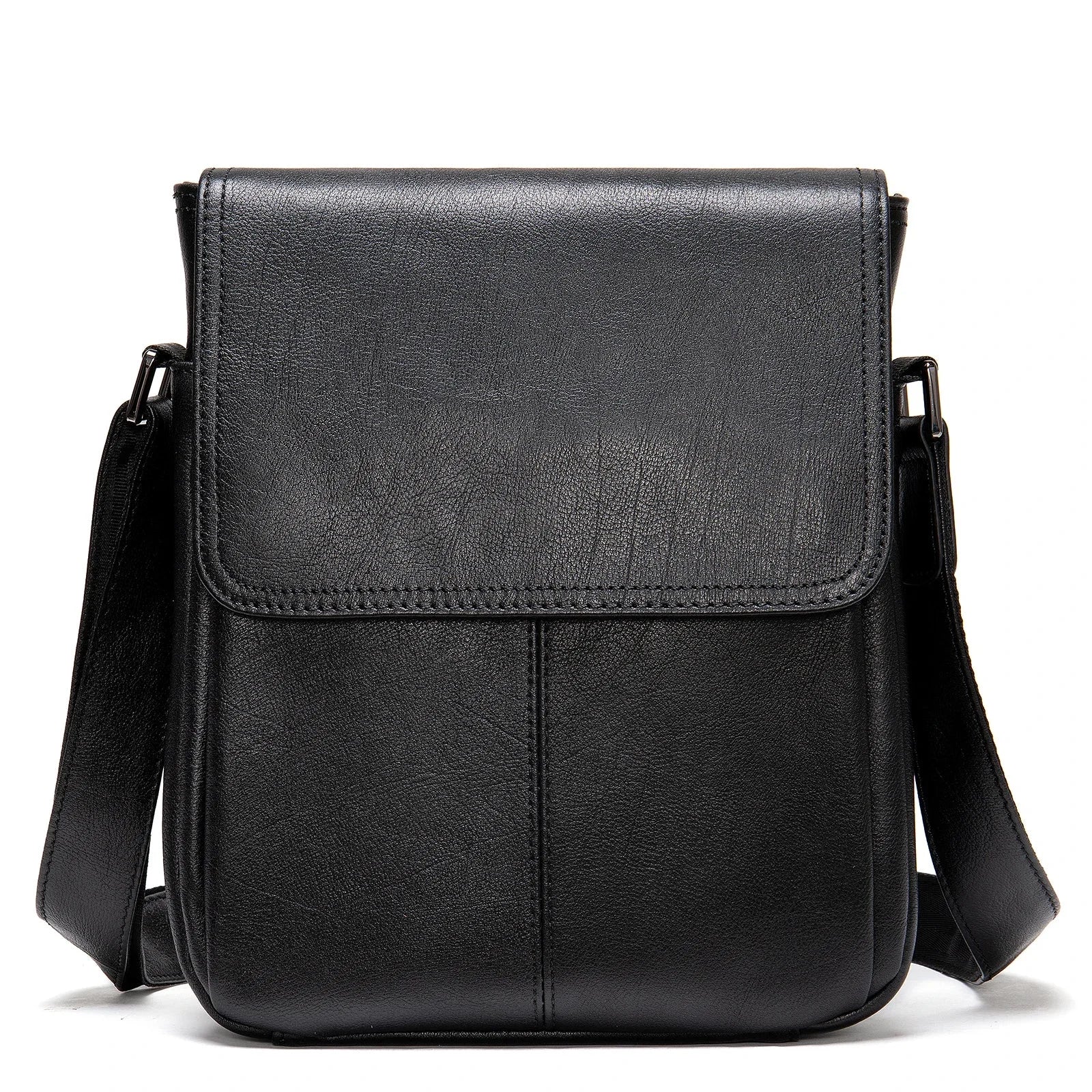 Sacoche Cuir Noire Homme