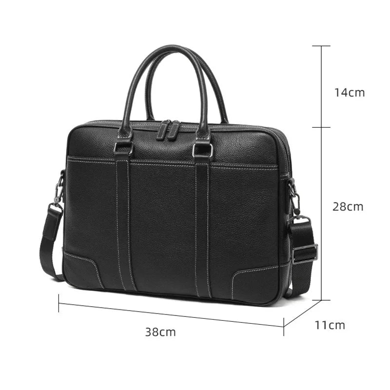 Sacoche Cuir PC Homme