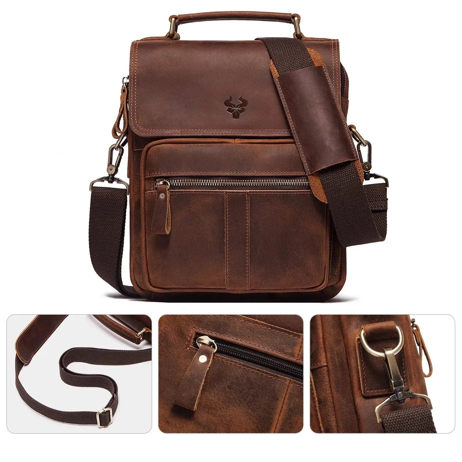 Sacoche Cuir Homme