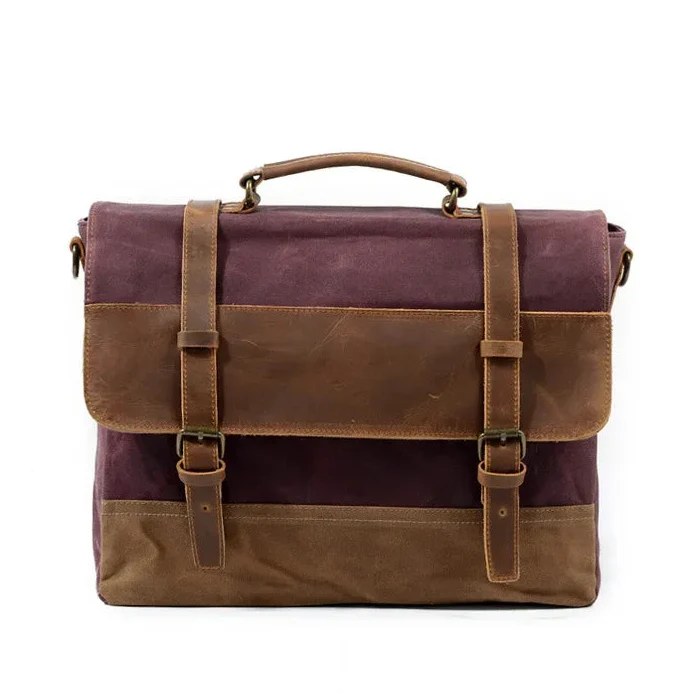 Sacoche Cuir Vintage Homme