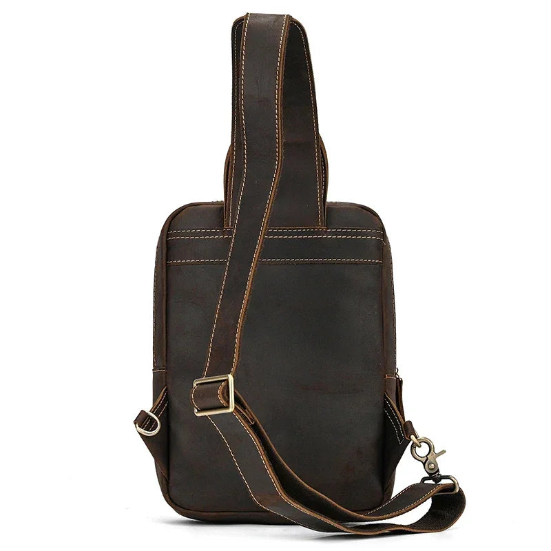 Sacoche de Poitrine Cuir