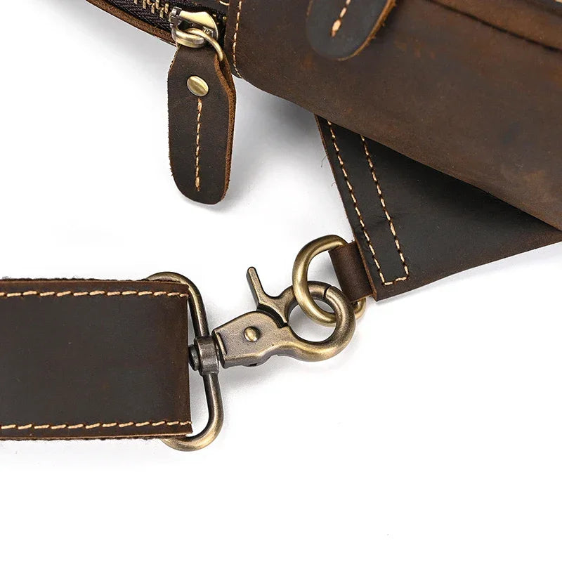 Sacoche de Poitrine Cuir