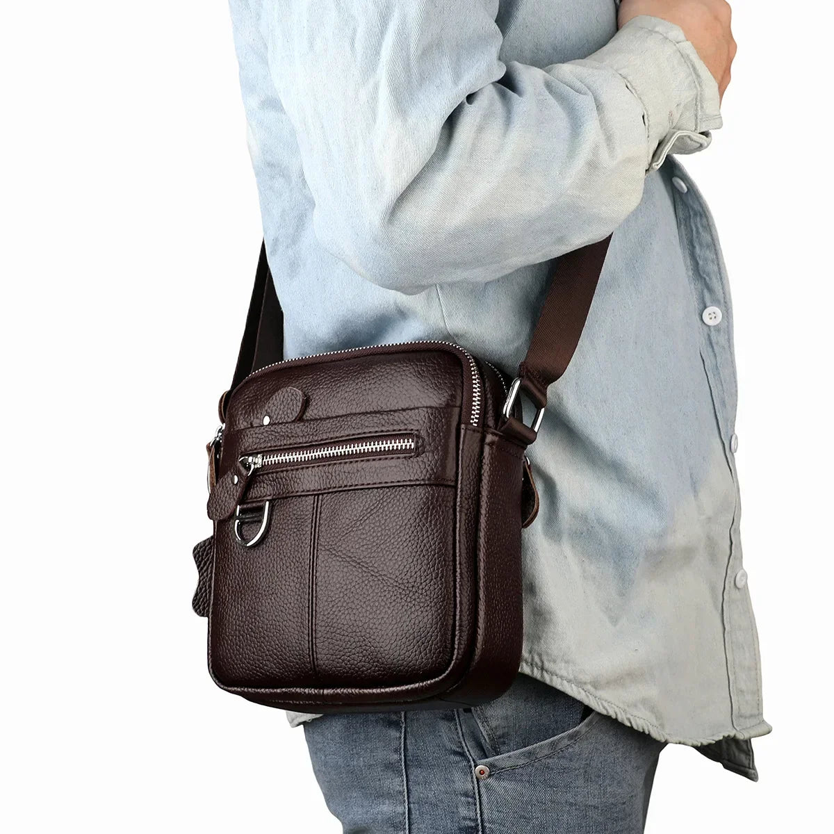 Sacoche Cuir Bandoulière Homme