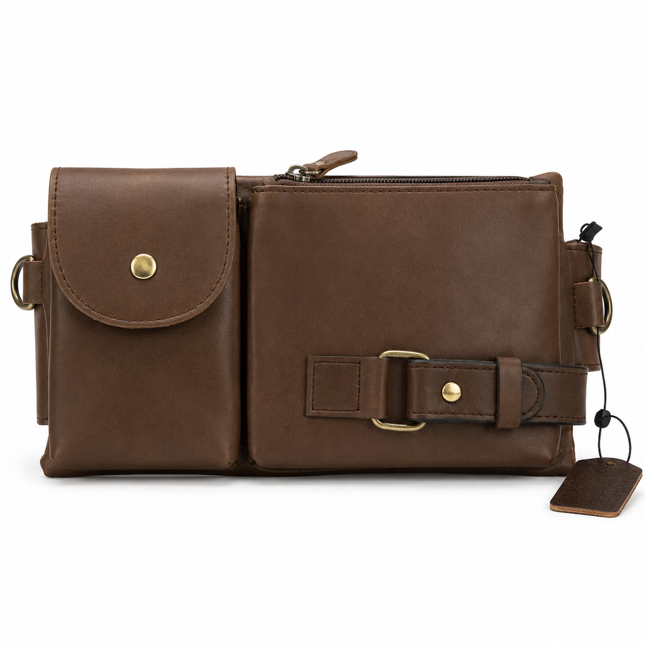 Sacoche Banane Cuir Homme