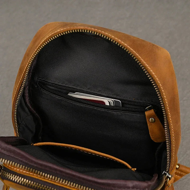 Sacoche Homme Cuir
