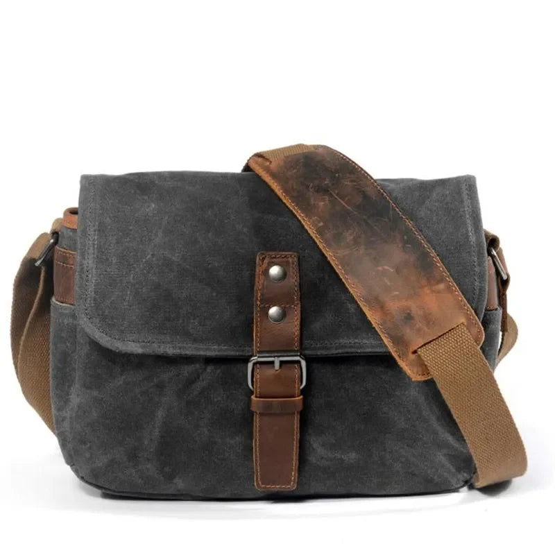 Sacoche Homme Toile Vintage