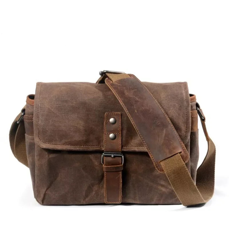 Sacoche Homme Toile Vintage