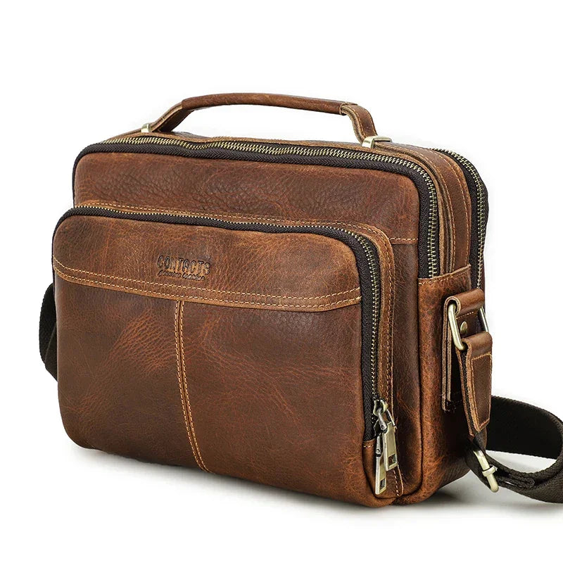 Sacoche Marron Homme