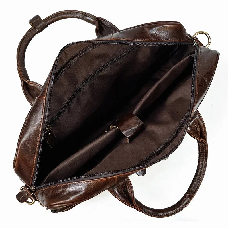 Sacoche PC Cuir Homme