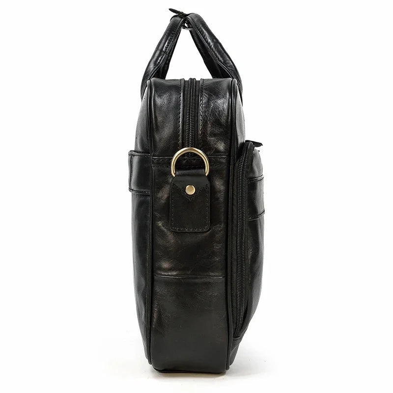 Sacoche PC Cuir Homme