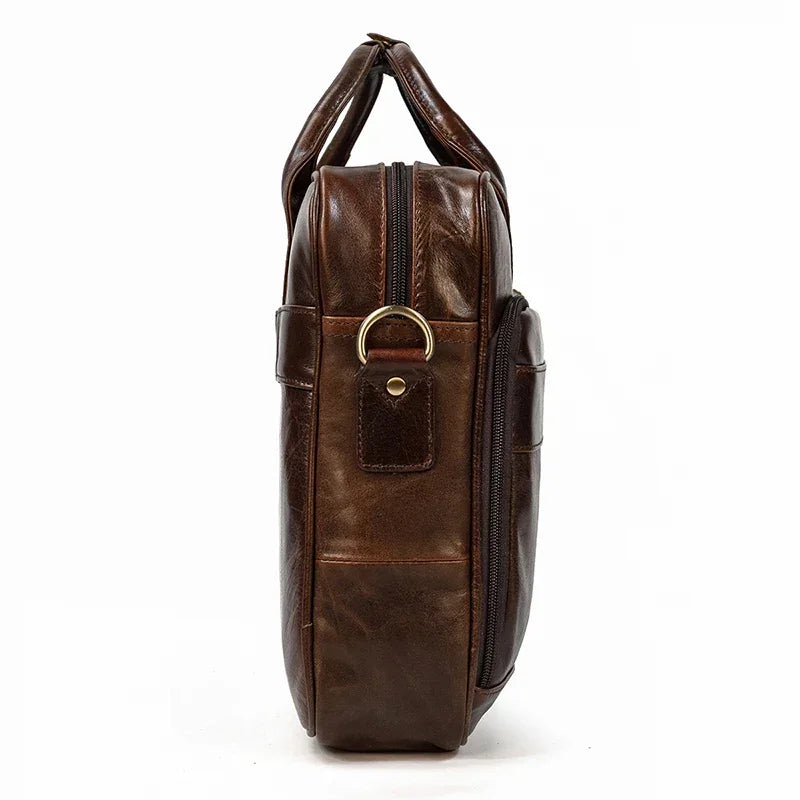 Sacoche PC Cuir Homme