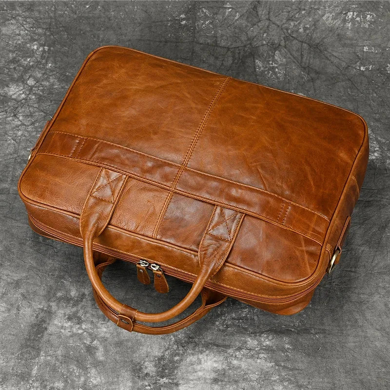 Sacoche PC Cuir Homme