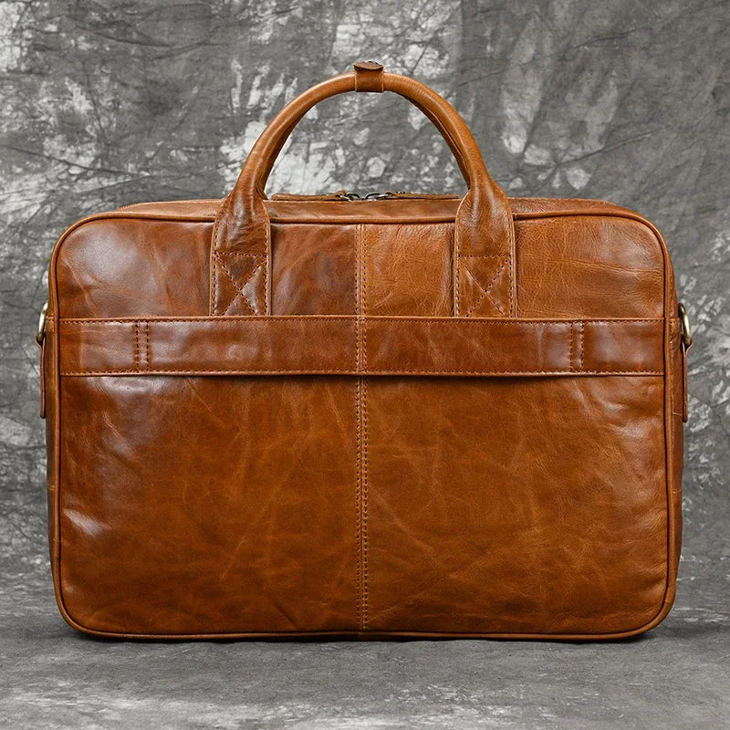 Sacoche PC Cuir Homme