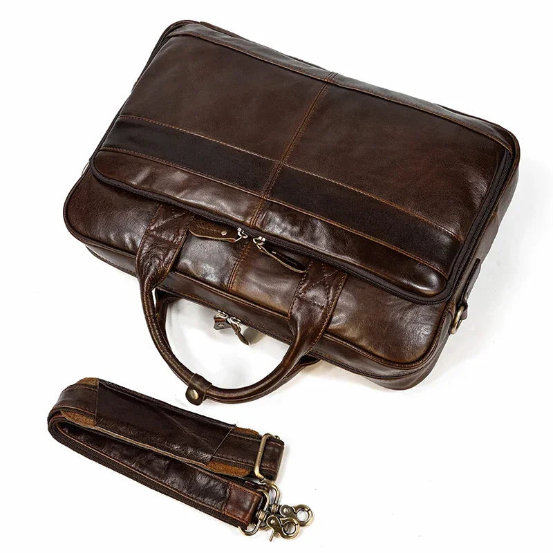 Sacoche PC Cuir Homme