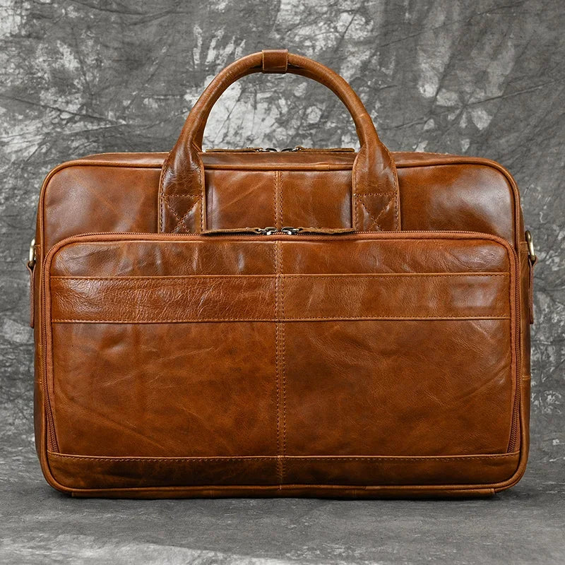Sacoche PC Cuir Homme