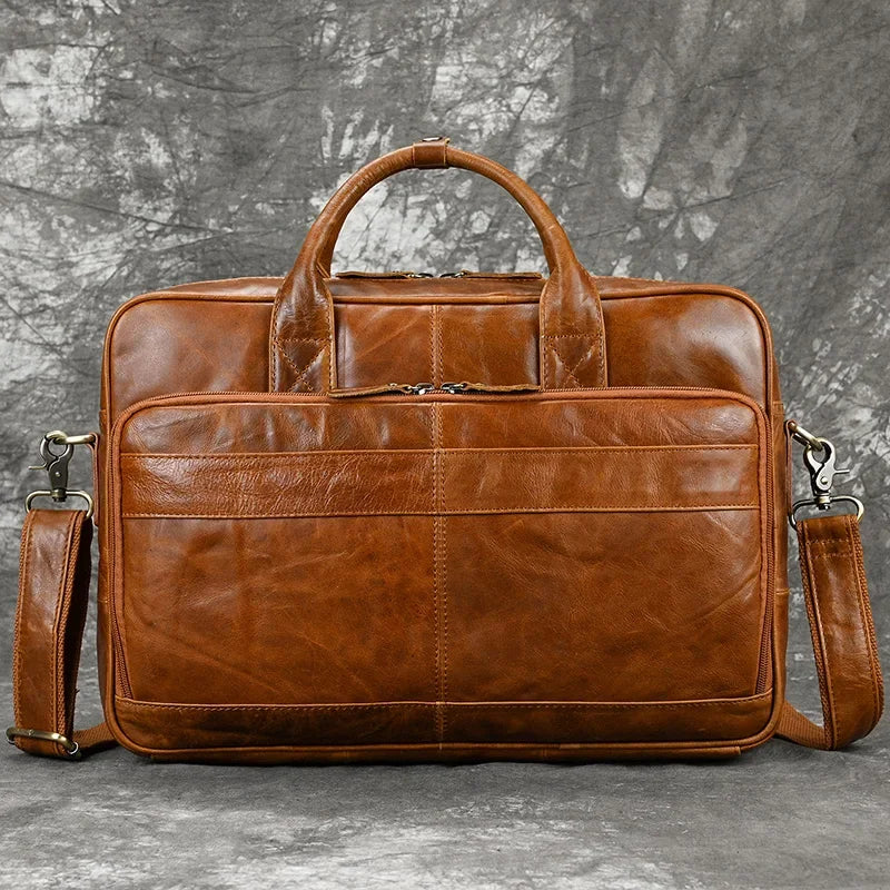 Sacoche PC Cuir Homme