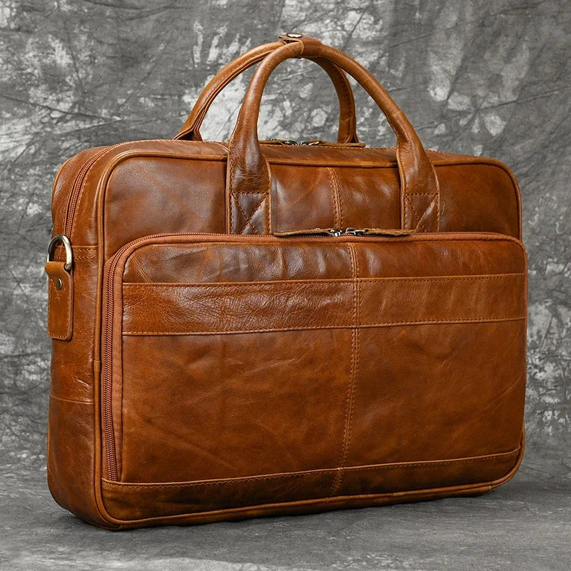 Sacoche PC Cuir Homme