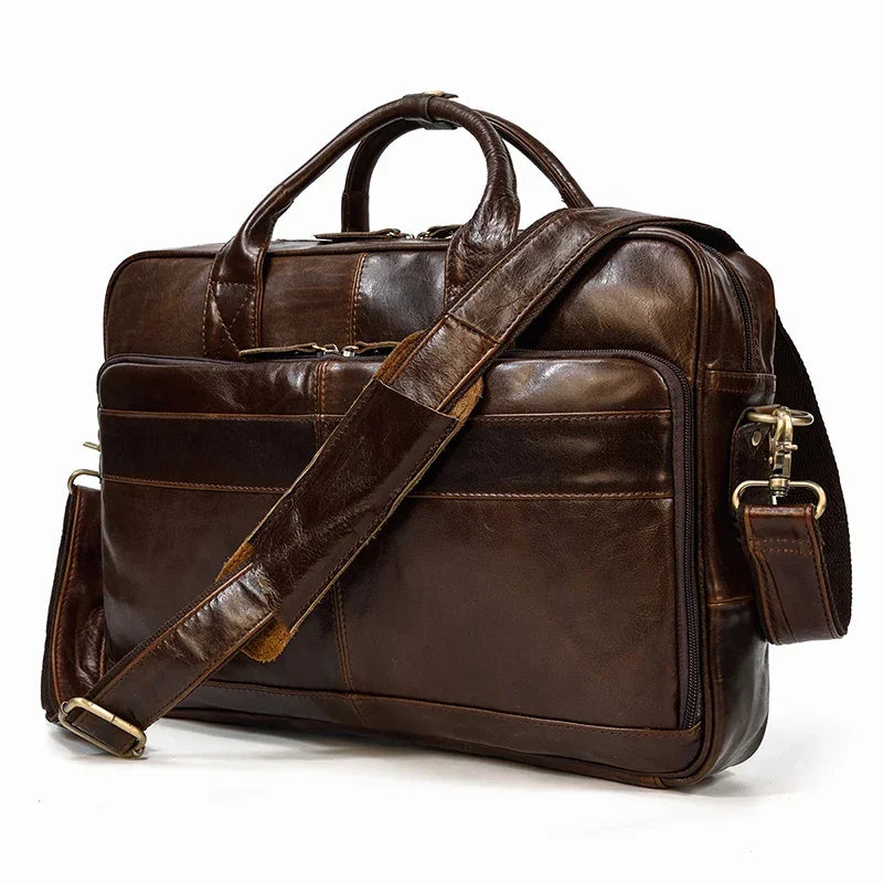 Sacoche PC Cuir Homme