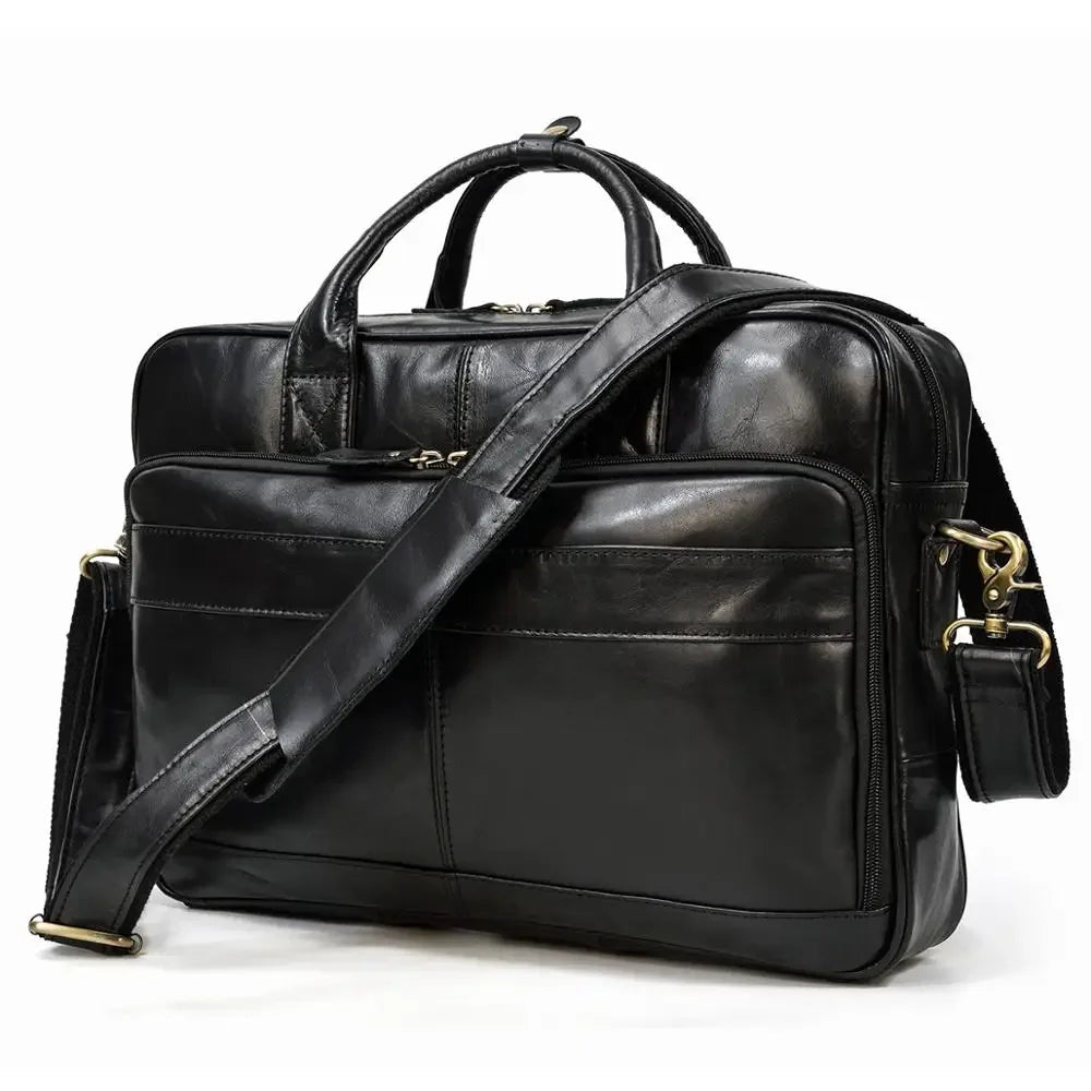Sacoche PC Cuir Homme