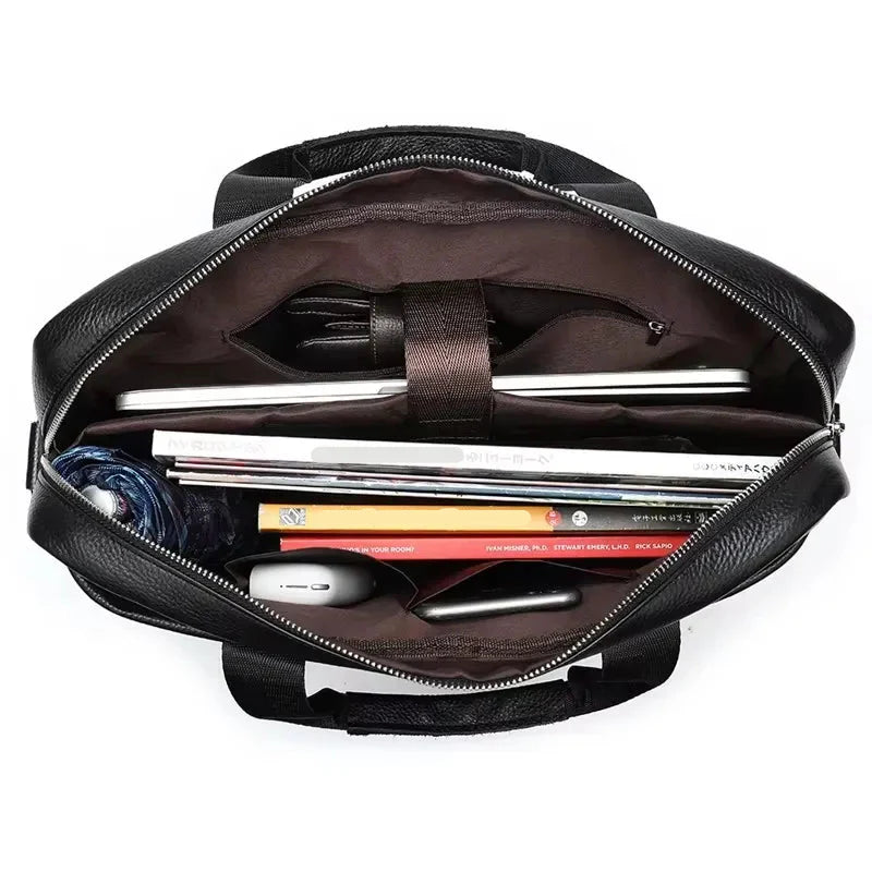 Sacoche PC Homme Cuir