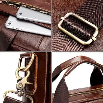 Sacoche PC Homme Cuir