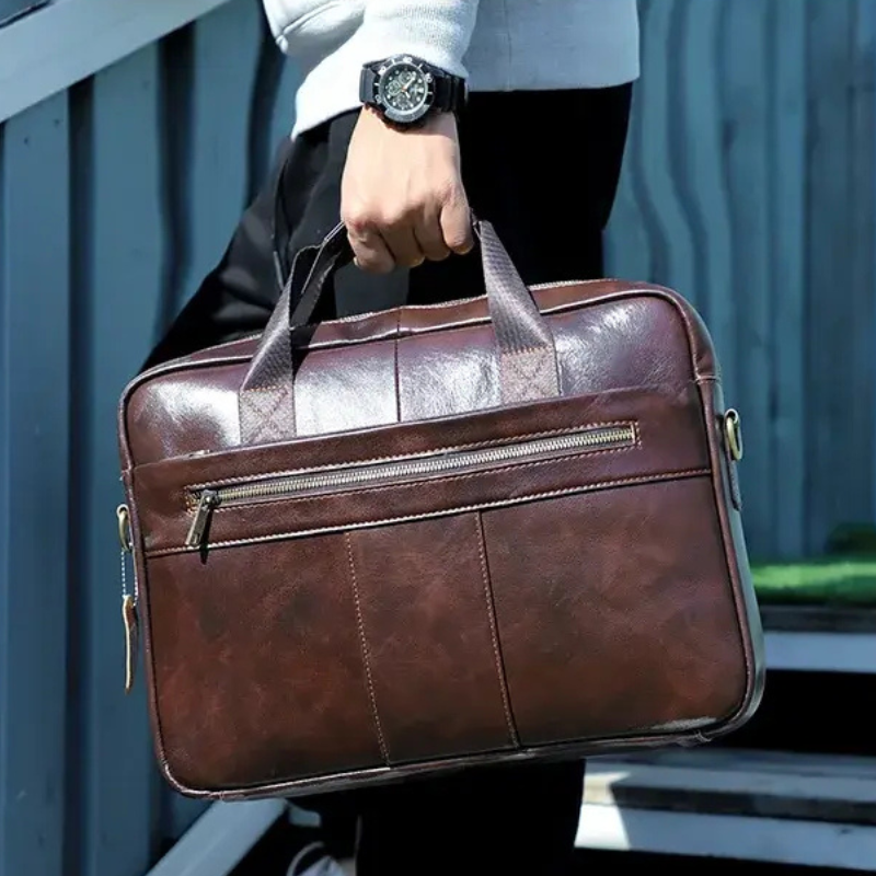 Sacoche PC Homme Cuir